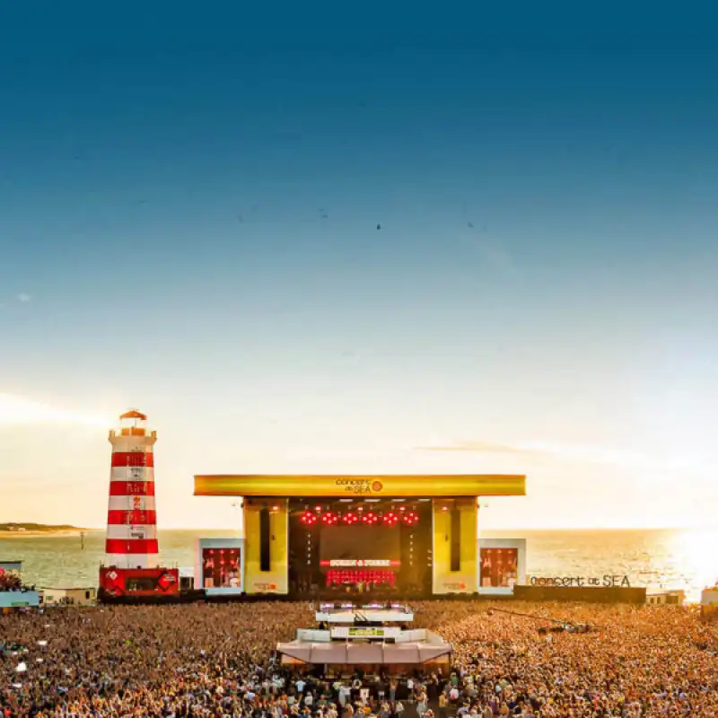 Overnachten tijdens Concert at Sea